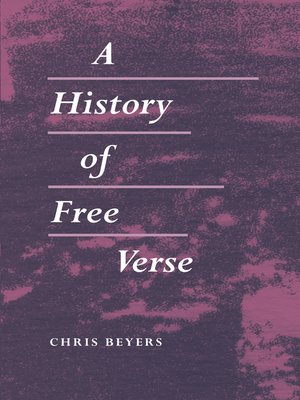 cover image of A History of Free Verse